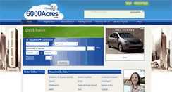 Desktop Screenshot of 6000acres.com